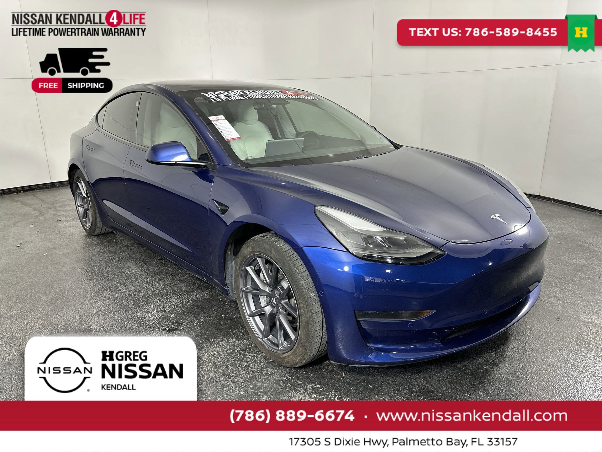 Used 2021 Tesla Model 3 Standard Range Plus image 2