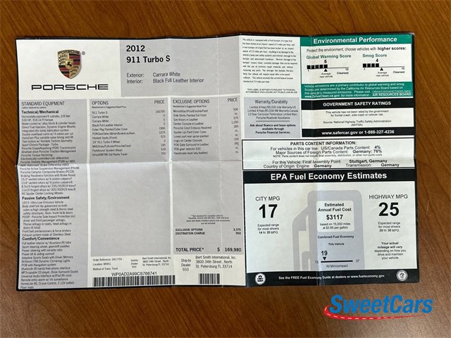 Used 2012 Porsche 911 Turbo S image 51