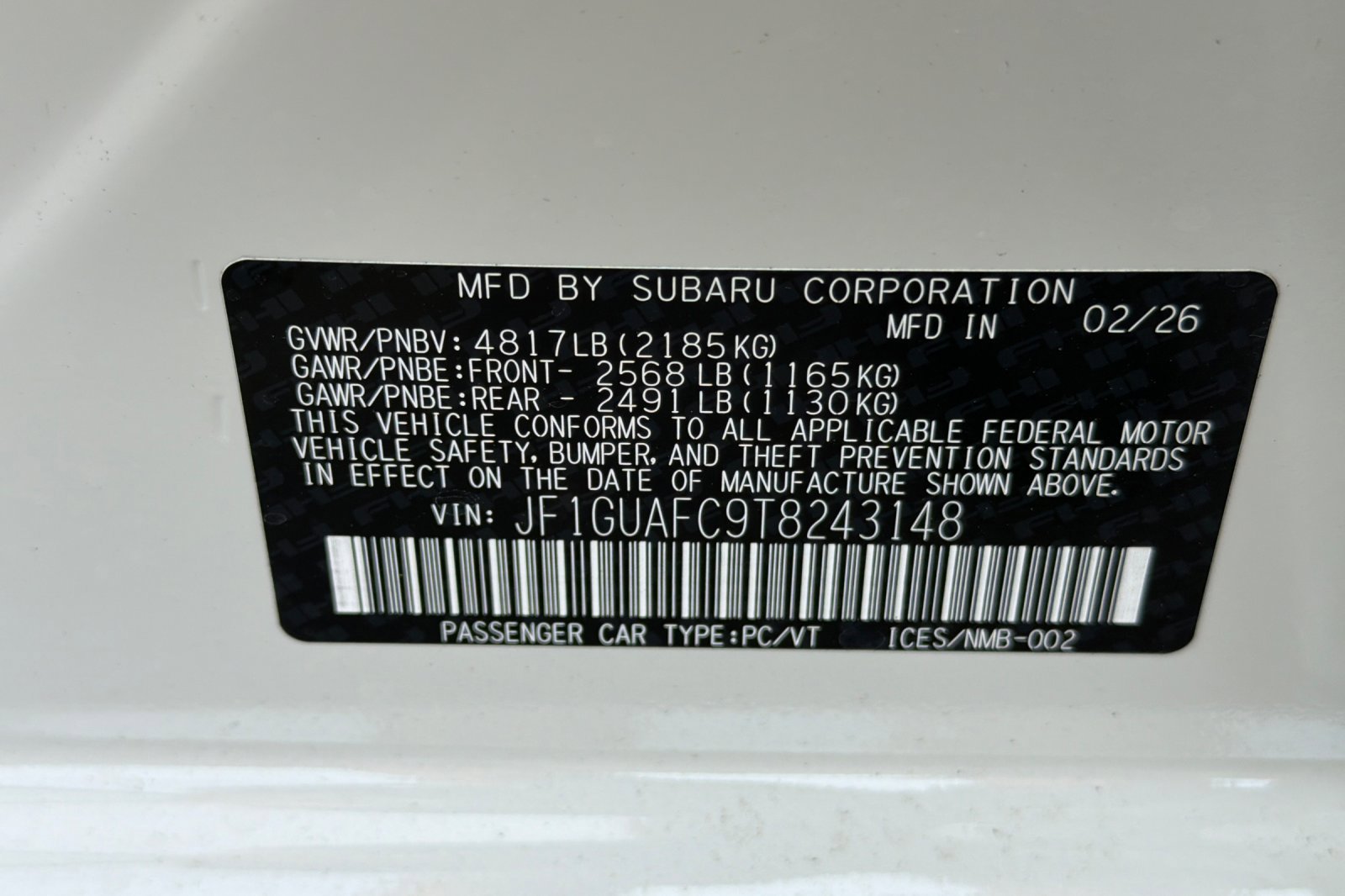 New 2026 Subaru Impreza 2.0i Sport AWD/4WD image 27