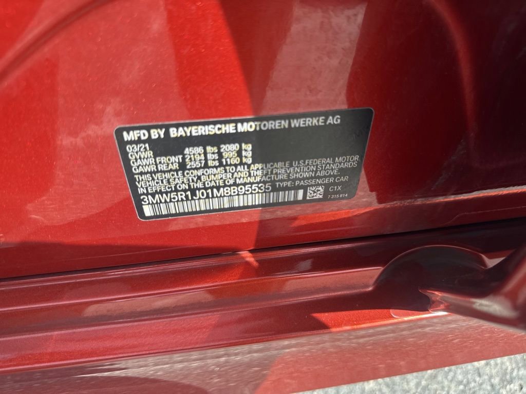 Used 2021 BMW 330i Sedan w/ Premium Package image 36