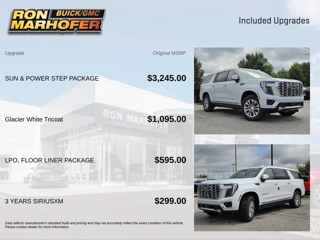 New 2026 GMC Yukon XL Denali w/ Sun & Power Step Package AWD/4WD image 7