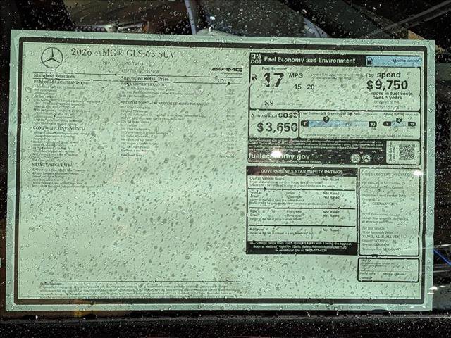 New 2026 Mercedes-Benz GLS 63 AMG 4MATIC image 17