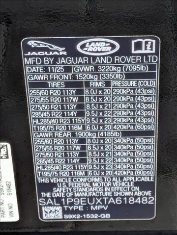 New 2026 Land Rover Range Rover Sport SE image 17