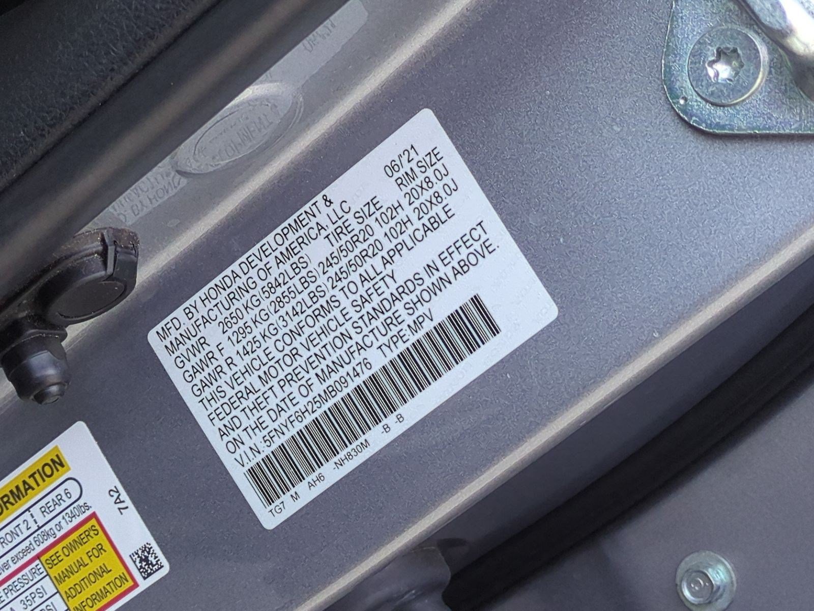 Used 2021 Honda Pilot Special Edition image 36