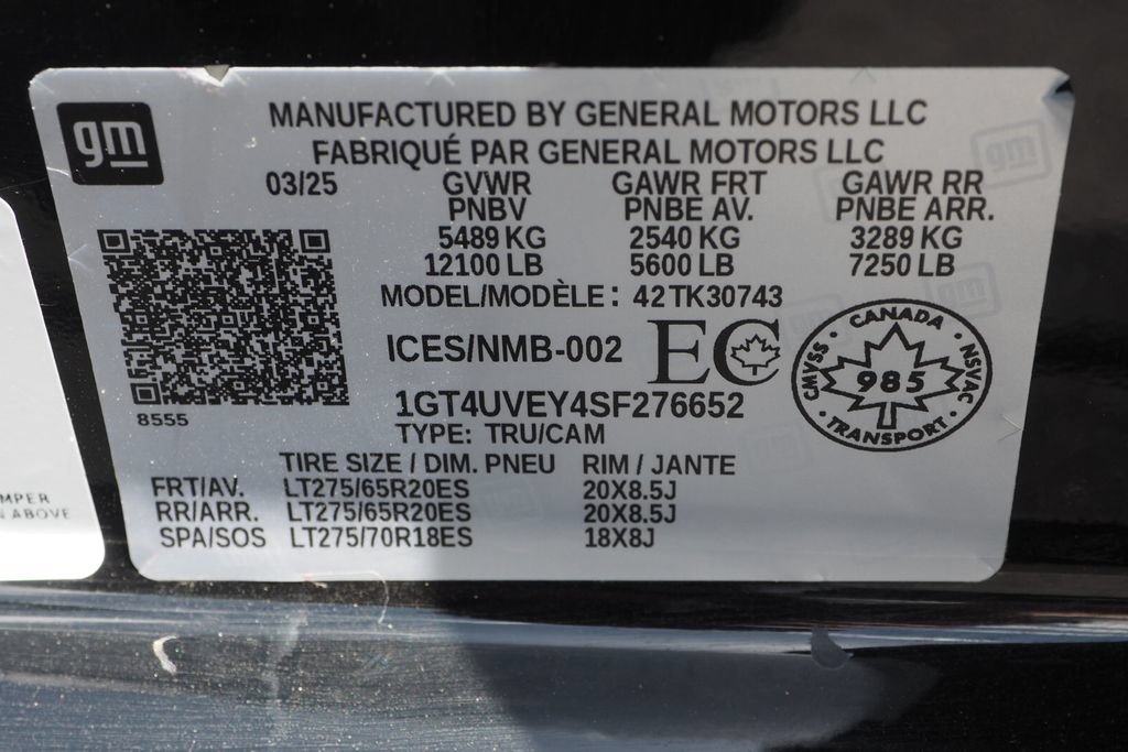 Used 2025 GMC Sierra 3500 AT4 w/ AT4 Premium Plus Package AWD/4WD image 31