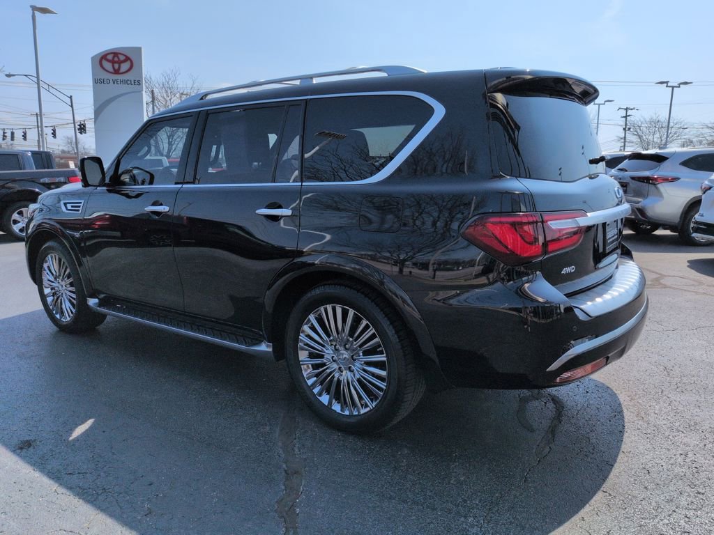 Used 2020 INFINITI QX80 Limited AWD/4WD image 3