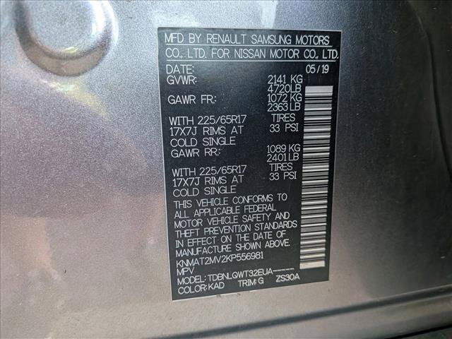 Used 2019 Nissan Rogue SV AWD/4WD image 15