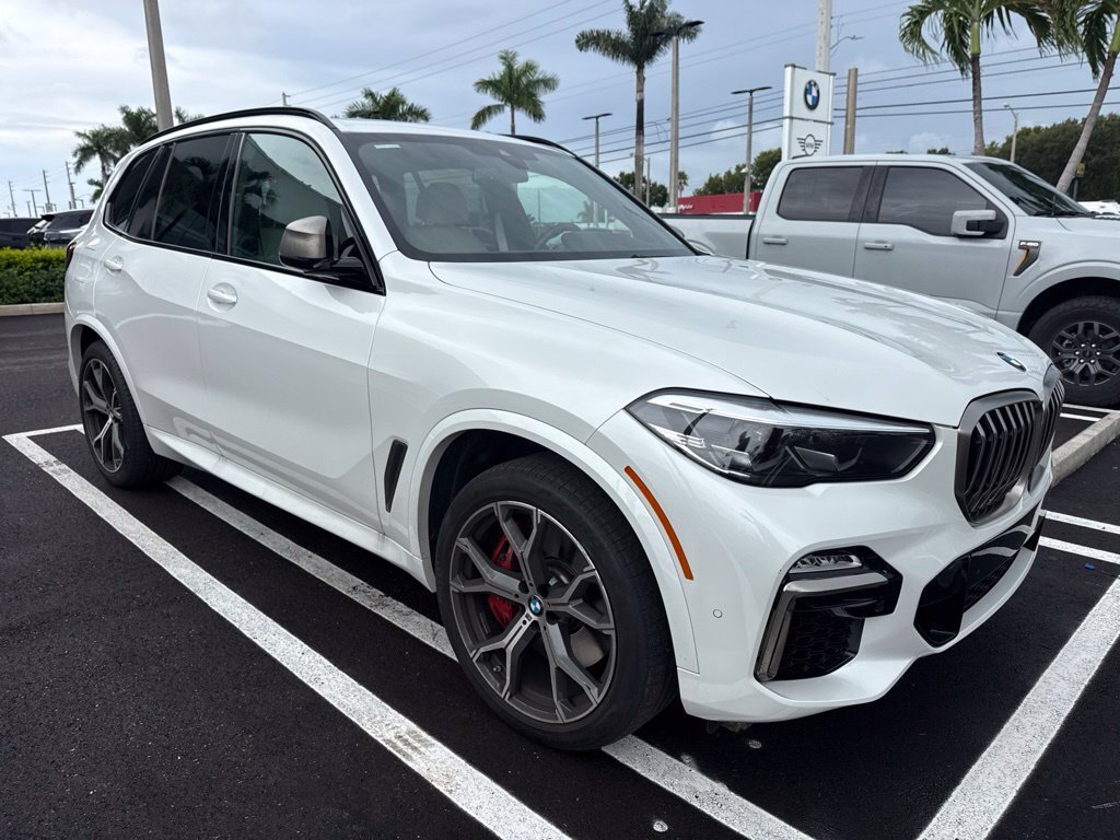 Used 2021 BMW X5 M50i w/ Dynamic Handling Package AWD/4WD image 3