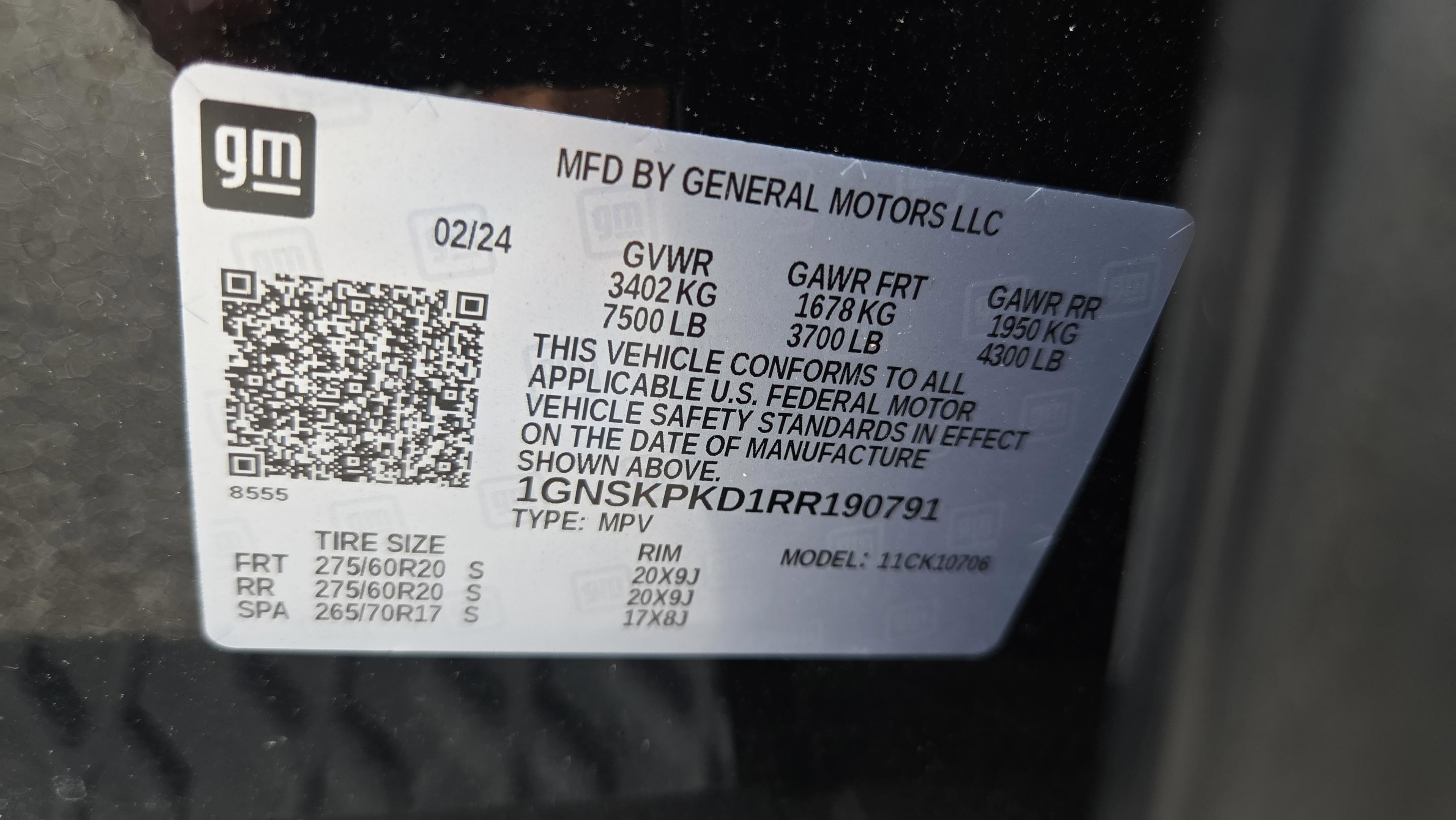 Used 2024 Chevrolet Tahoe Z71 w/ Luxury Package image 16