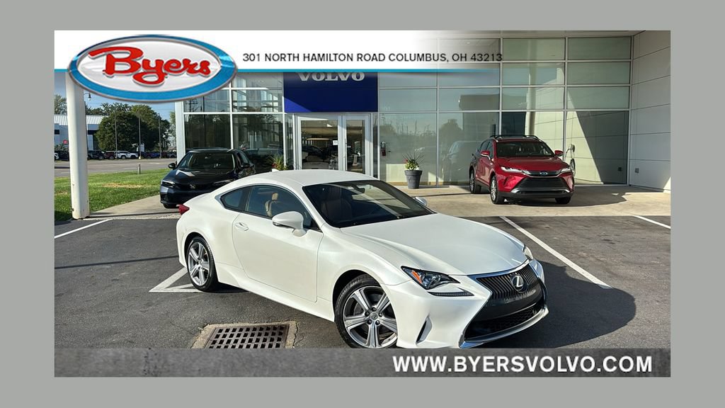 Used 2016 Lexus RC 200t w/ Premium Package