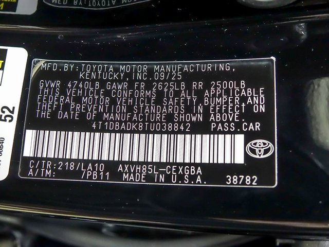 New 2026 Toyota Camry XLE image 25