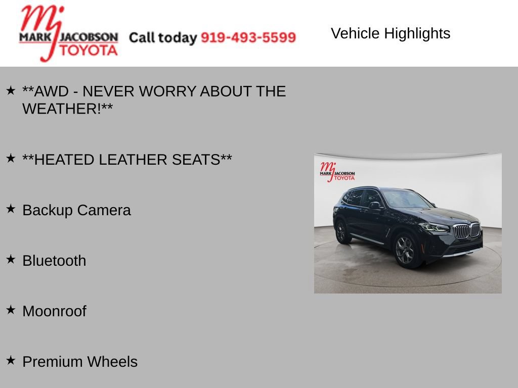 Used 2023 BMW X3 xDrive30i AWD/4WD image 5