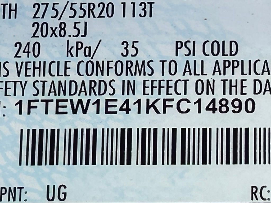 Used 2019 Ford F150 Lariat w/ Equipment Group 502A Luxury image 55