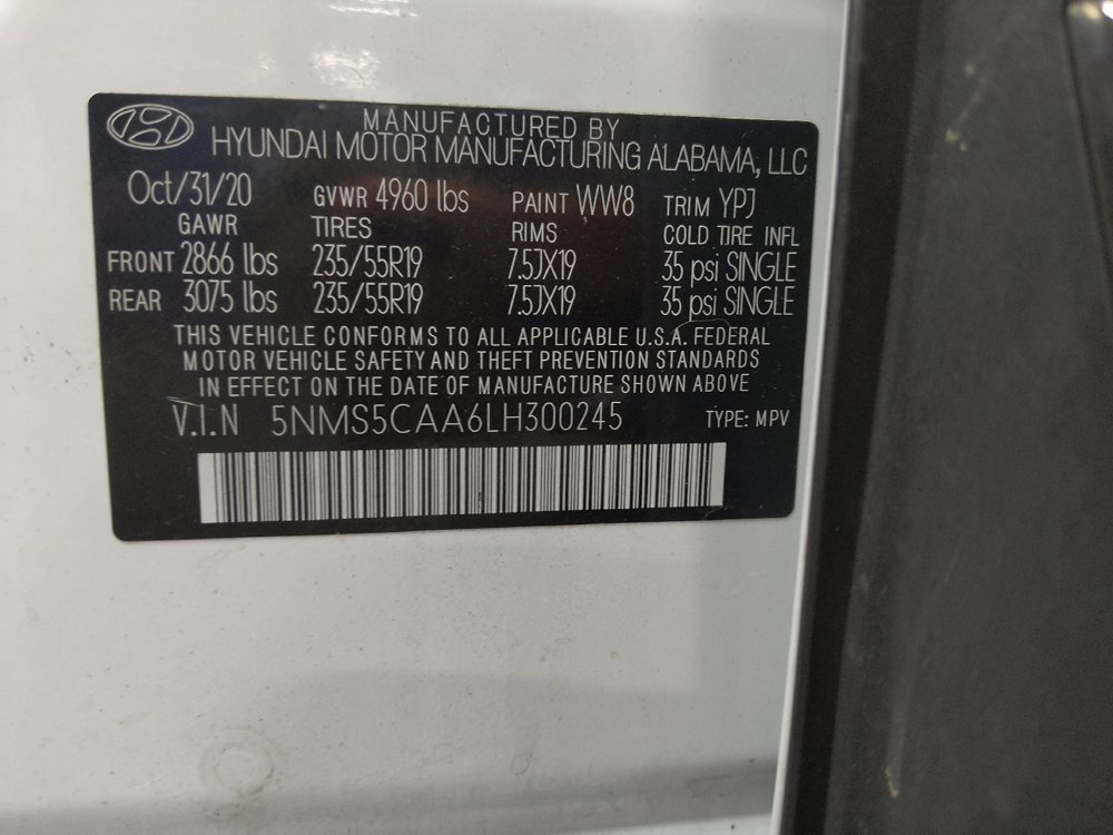 Used 2020 Hyundai Santa Fe Limited image 33