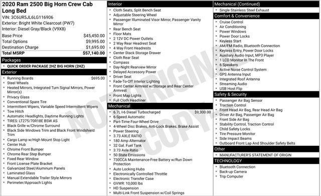 Used 2020 RAM 2500 Big Horn image 5