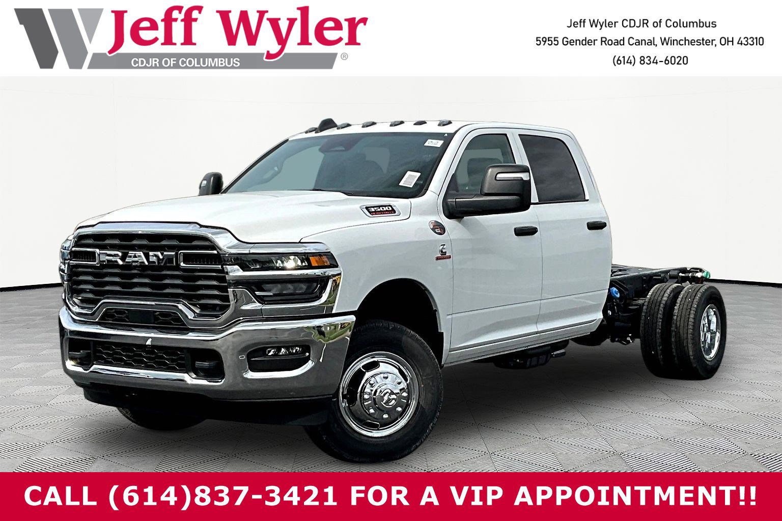 New 2026 RAM 3500 Tradesman w/ Chrome Appearance Group A