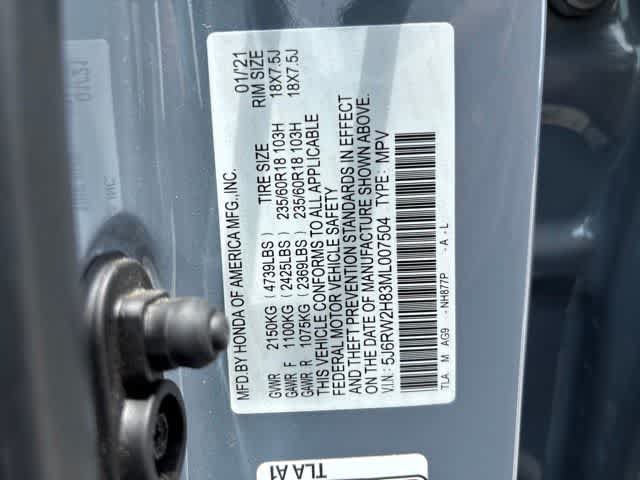 Used 2021 Honda CR-V EX-L image 23