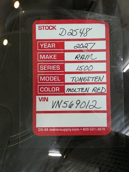 New 2027 RAM 1500 Tungsten w/ Bed Utility Group AWD/4WD image 37