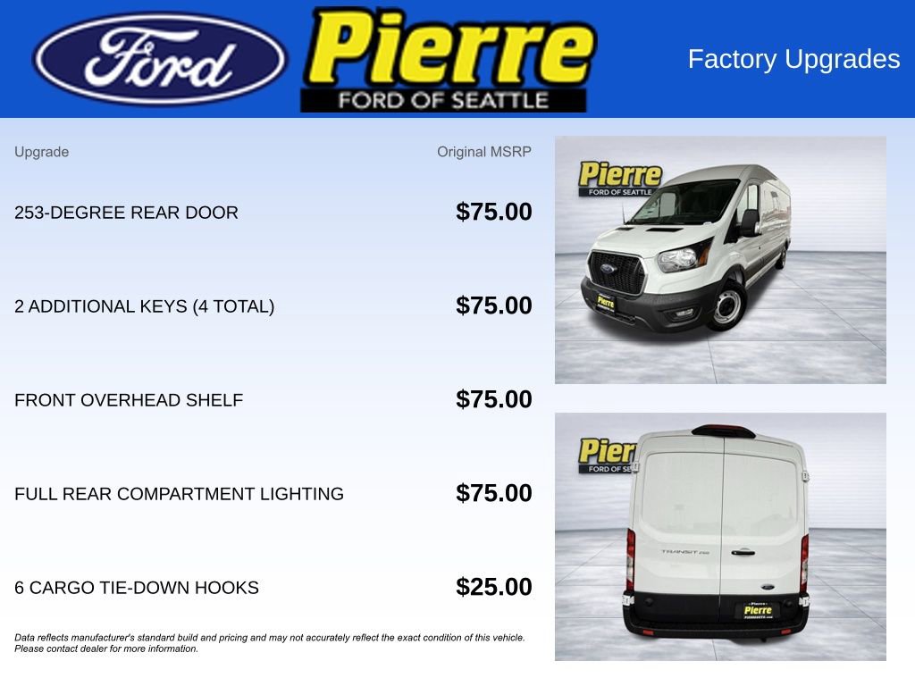 New 2025 Ford Transit 250 148 Medium Roof w/ Load Area Protection Package image 14