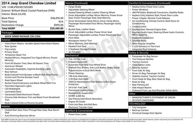 Used 2014 Jeep Grand Cherokee Limited image 11