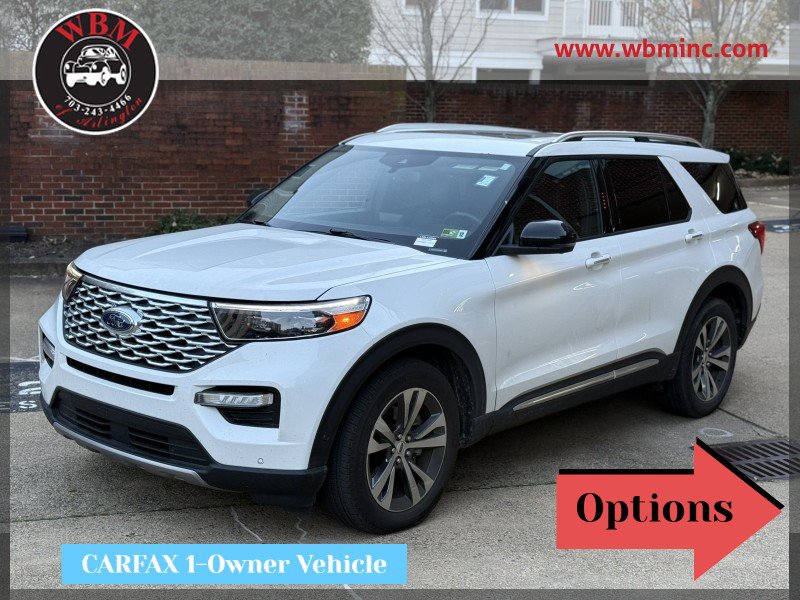 Used 2020 Ford Explorer Platinum w/ Premium Technology Package