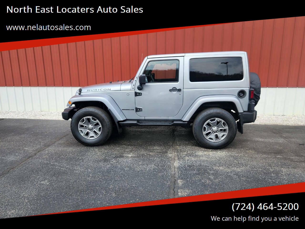 Used 2014 Jeep Wrangler Rubicon w/ Power Convenience Group AWD/4WD image 1