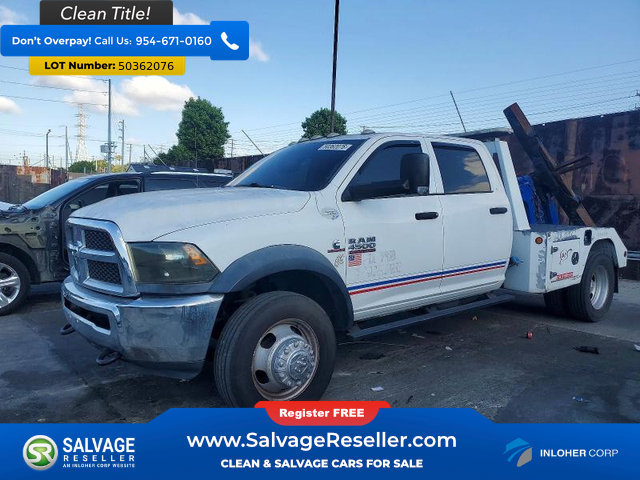 Used 2018 RAM 4500 Tradesman w/ Max Tow Package RWD image 3