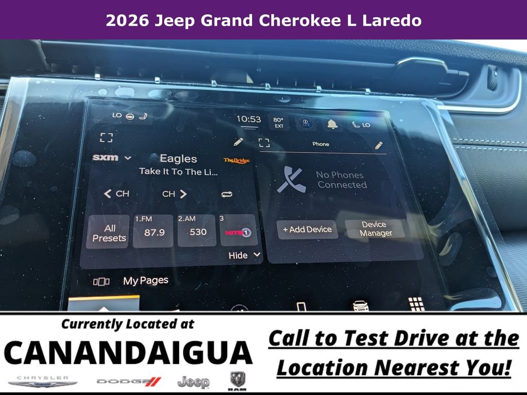 New 2026 Jeep Grand Cherokee L Laredo AWD/4WD image 21