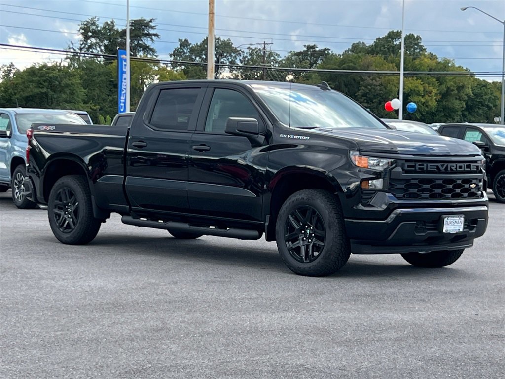 New 2026 Chevrolet Silverado 1500 Custom w/ Turbomax Blackout Package image 1