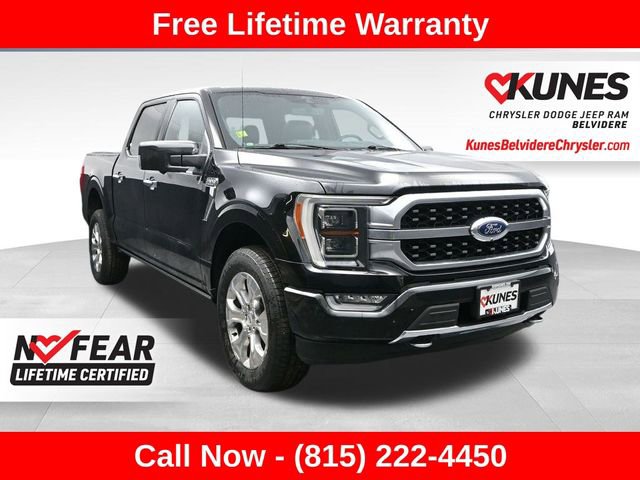 Used 2021 Ford F150 Platinum w/ Max Trailer Tow Package