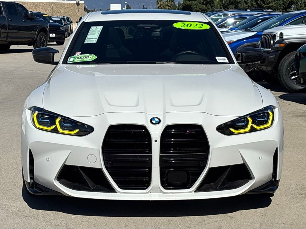 Used 2022 BMW M3 Competition w/ M Carbon Exterior Package image 8