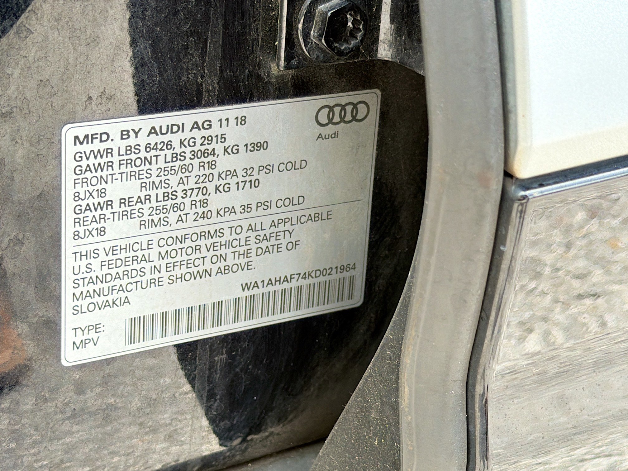 Used 2019 Audi Q7 2.0T Premium w/ Convenience Package AWD/4WD image 44
