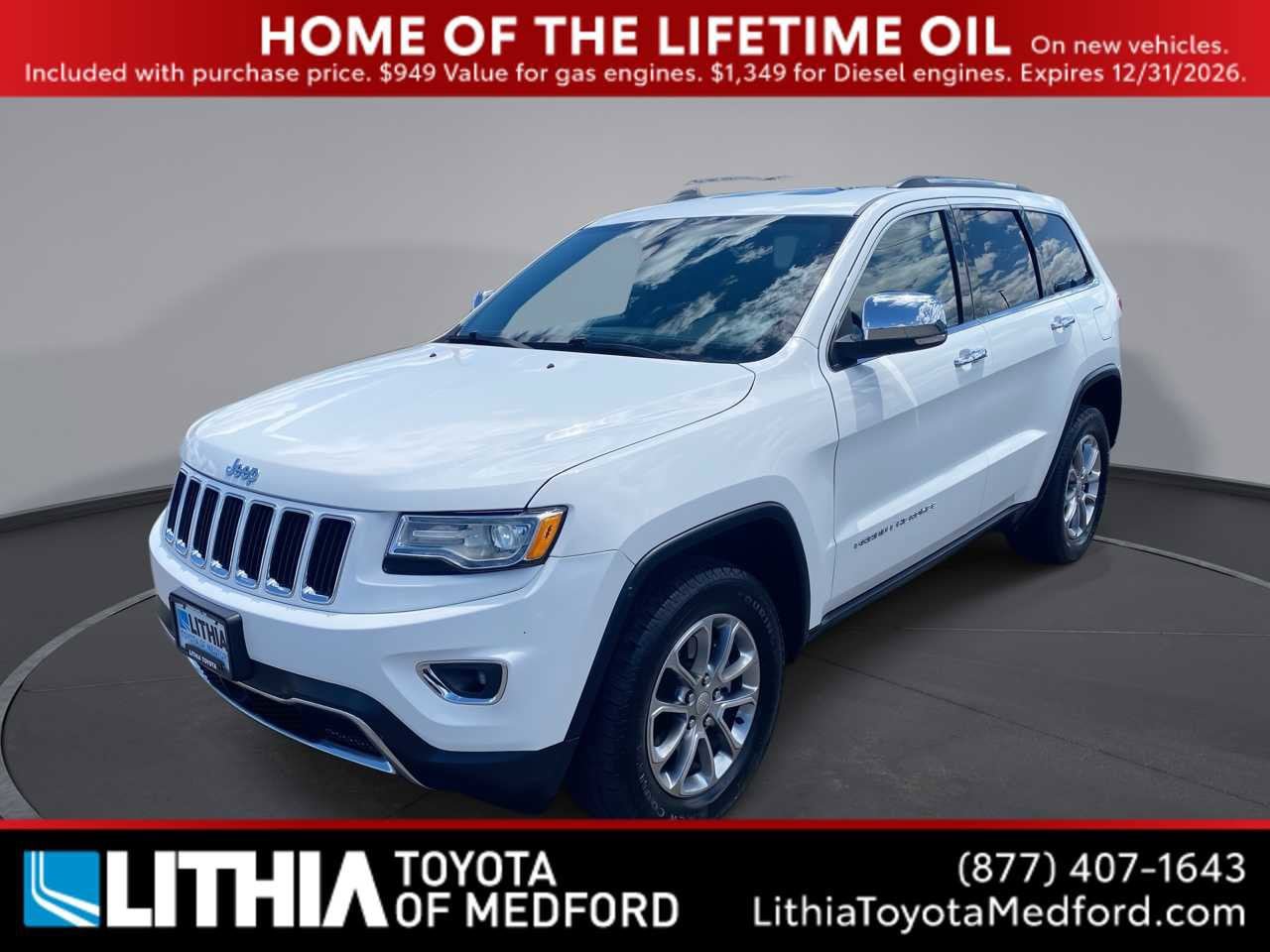 Used 2016 Jeep Grand Cherokee Limited w/ Luxury Group II AWD/4WD image 1