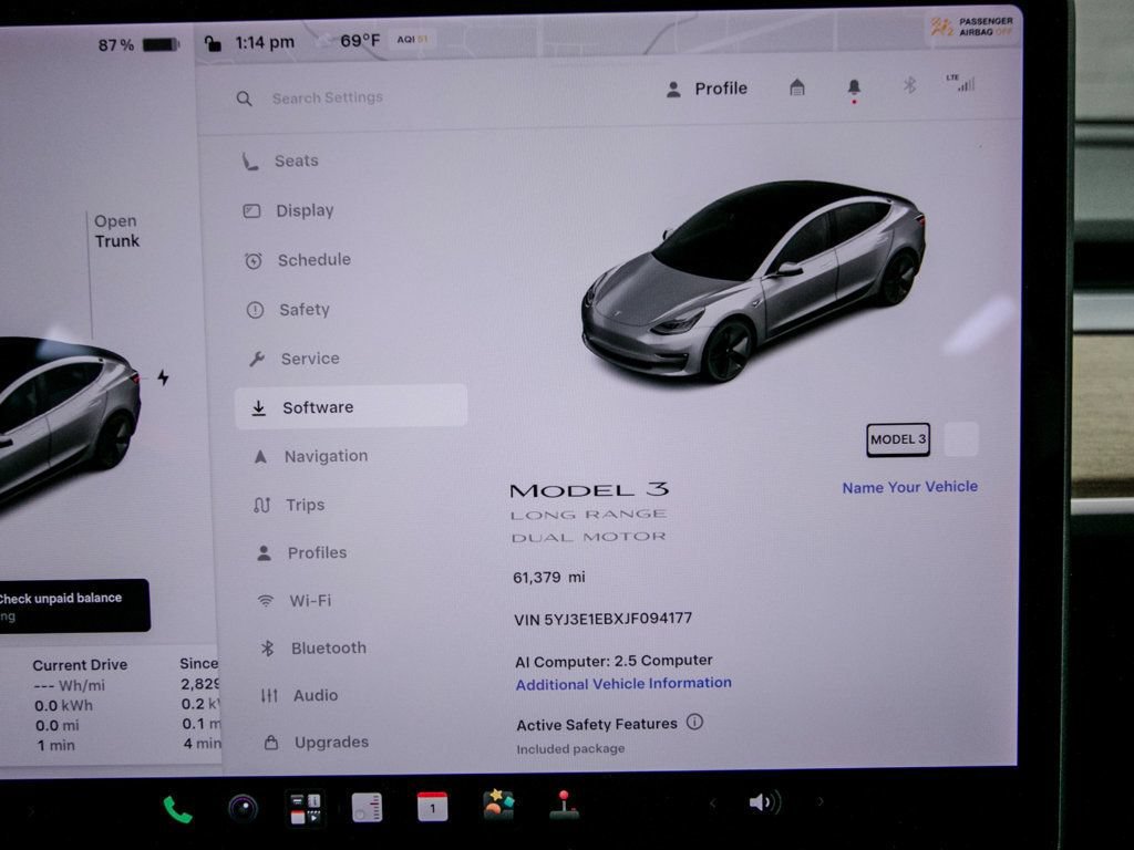 Used 2018 Tesla Model 3 Long Range AWD/4WD image 3