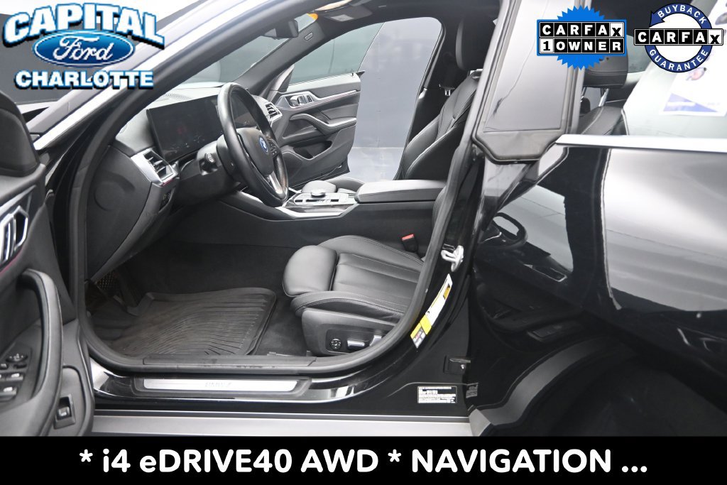 Used 2023 BMW i4 eDrive40 w/ Premium Package RWD image 9