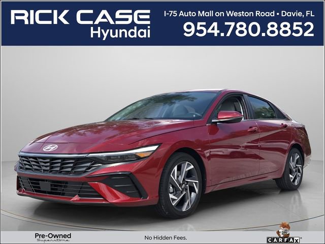 Certified 2025 Hyundai Elantra Limited FWD image 1