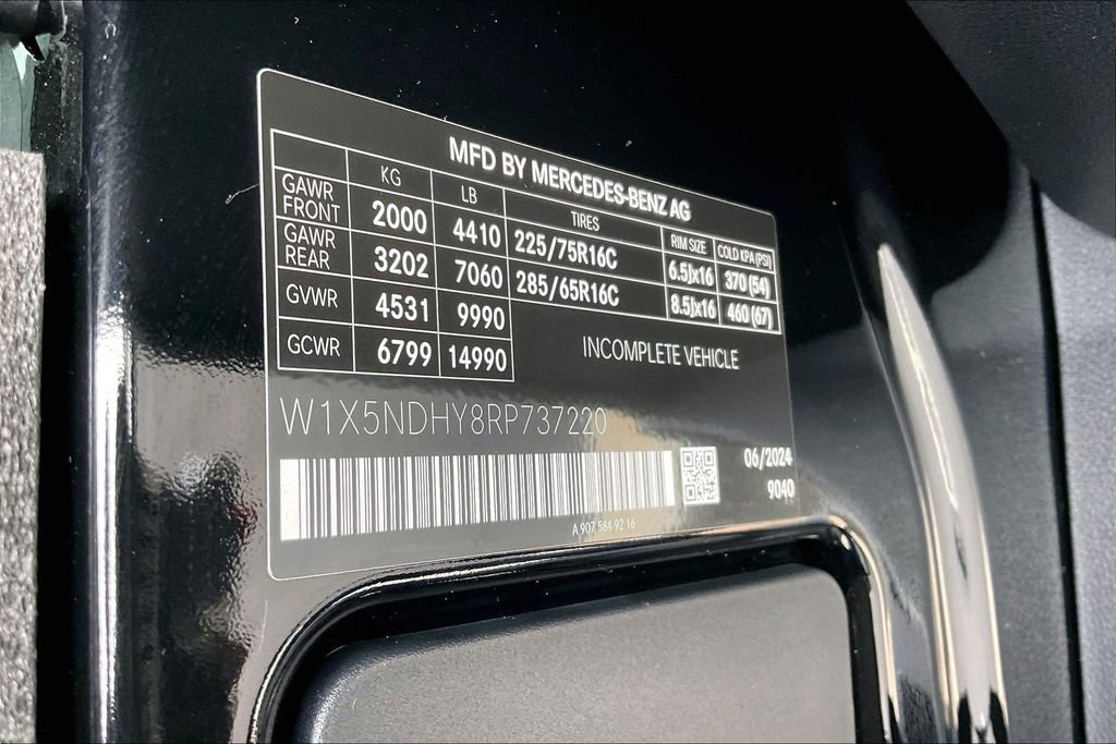 New 2024 Mercedes-Benz Sprinter 3500 image 11