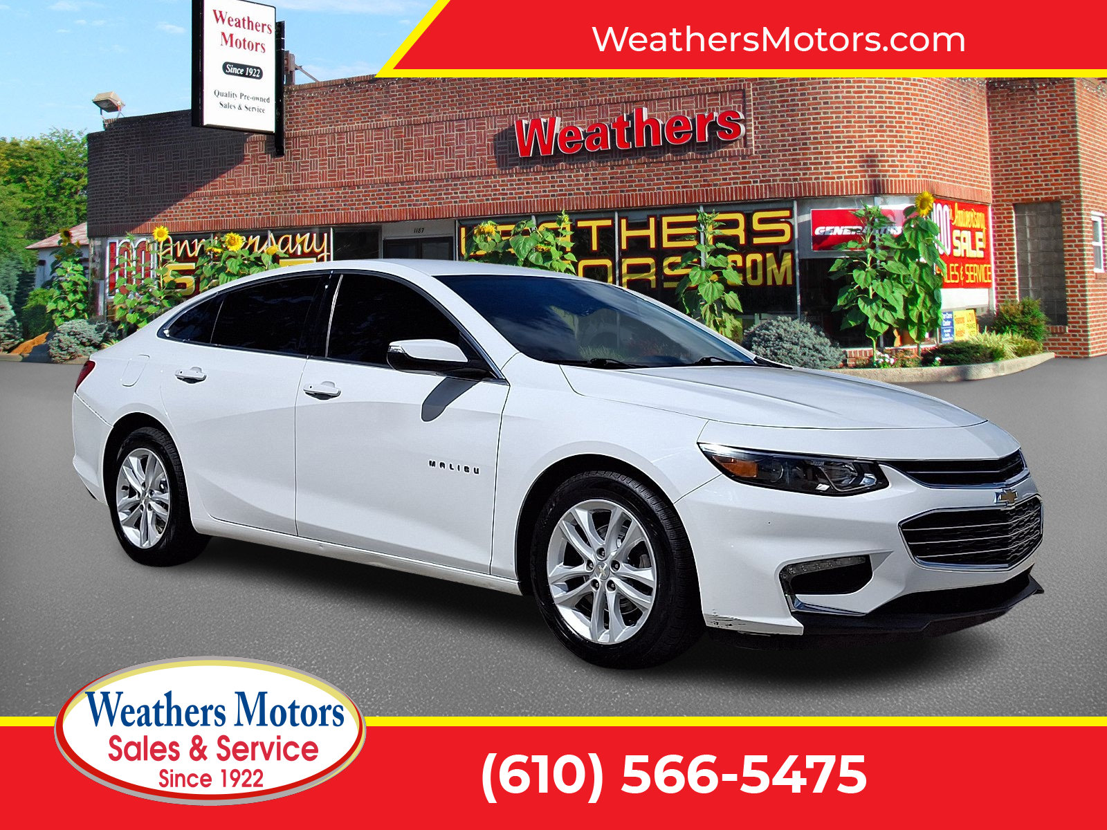Used 2018 Chevrolet Malibu LT FWD image 1