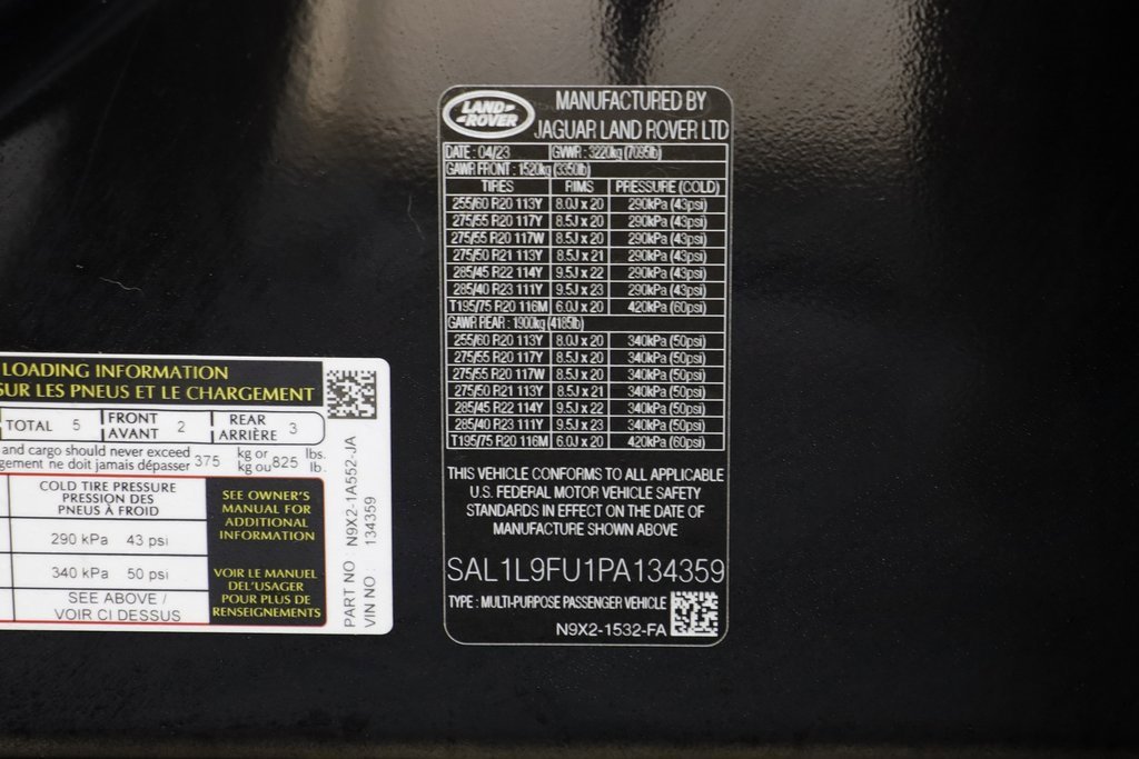 Used 2023 Land Rover Range Rover Sport SE Dynamic image 24