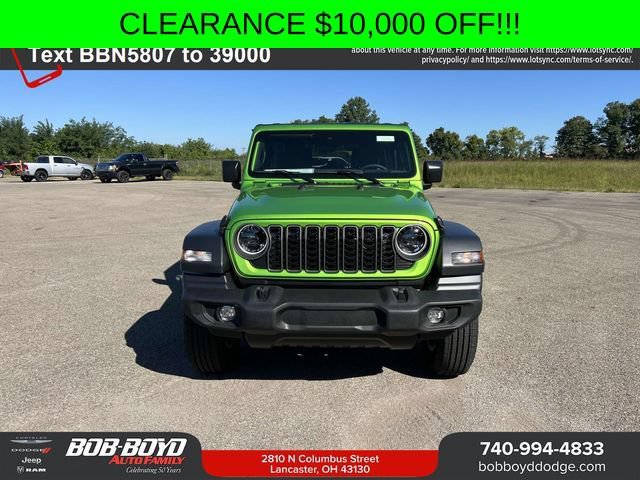 New 2025 Jeep Wrangler Unlimited Sport AWD/4WD image 2
