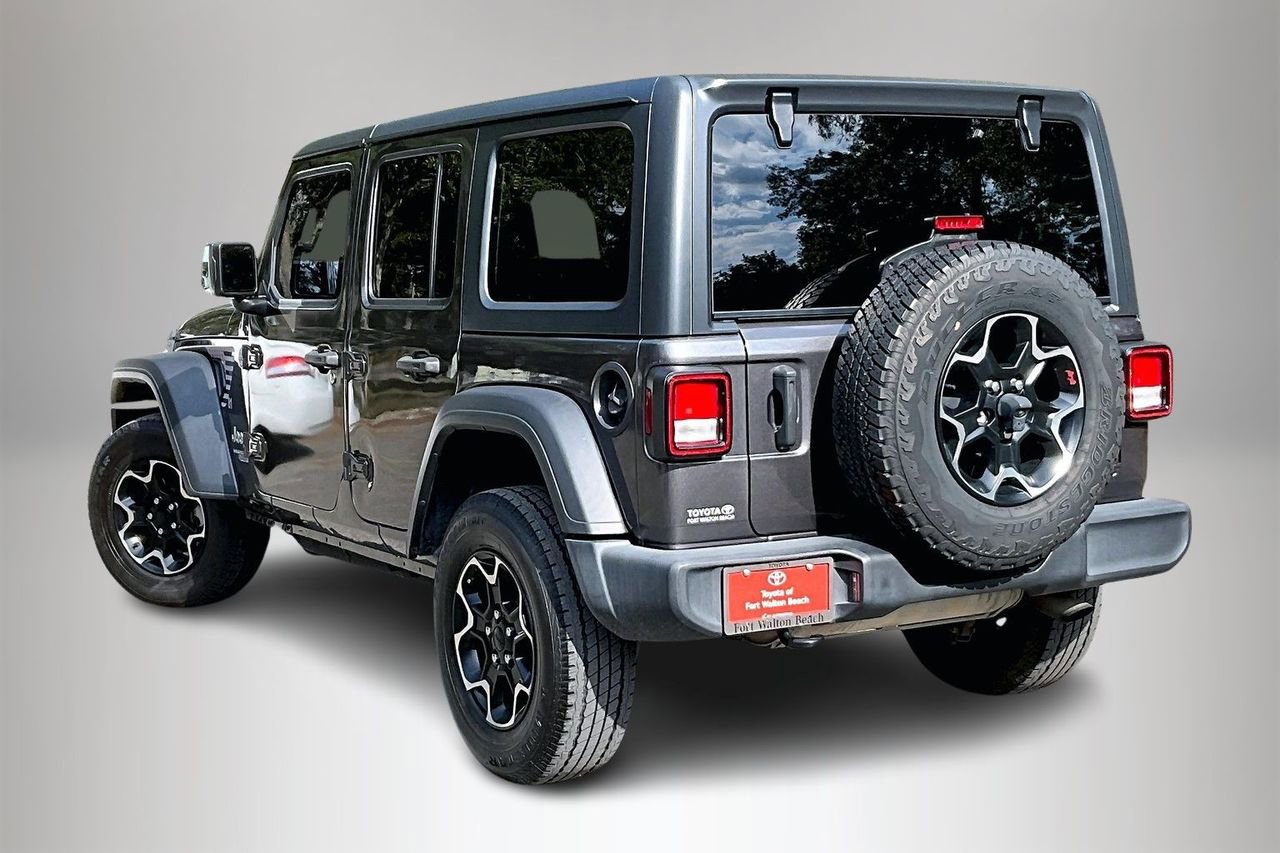 Used 2021 Jeep Wrangler Unlimited Sport image 4