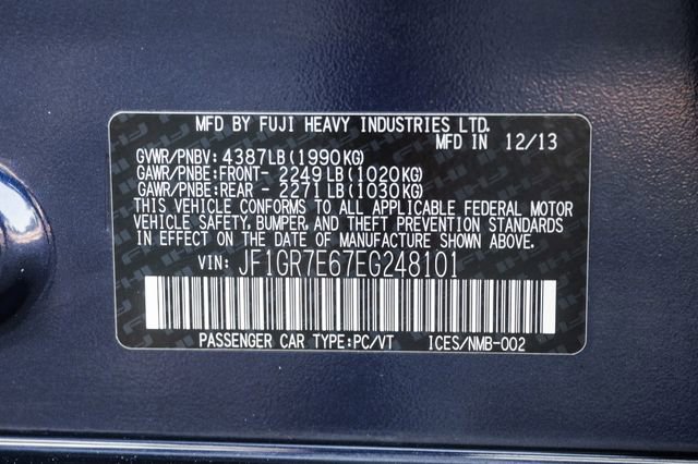 Used 2014 Subaru Impreza WRX Limited image 84