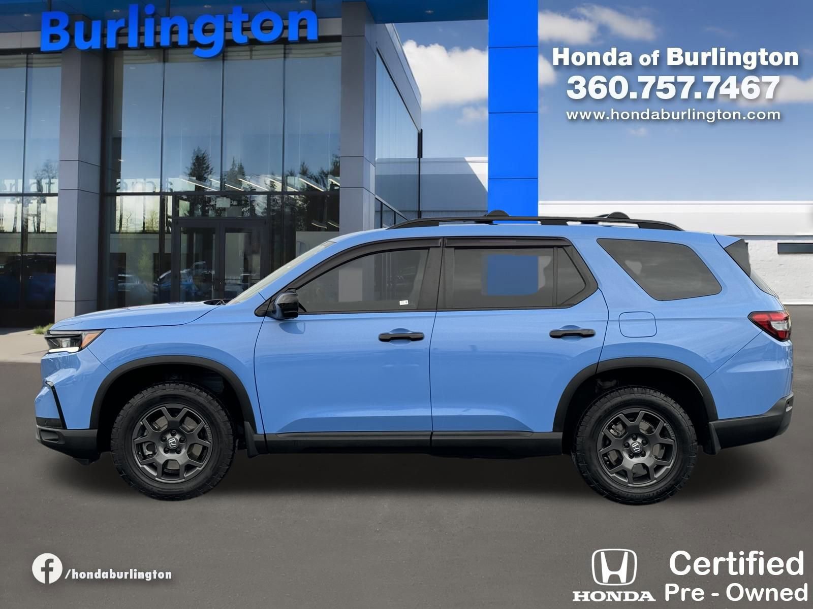 Certified 2024 Honda Pilot TrailSport image 3