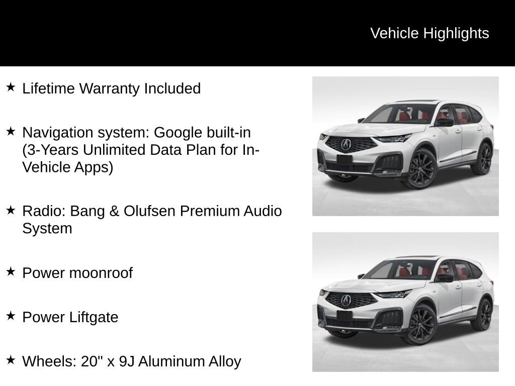 New 2026 Acura MDX A-Spec image 2