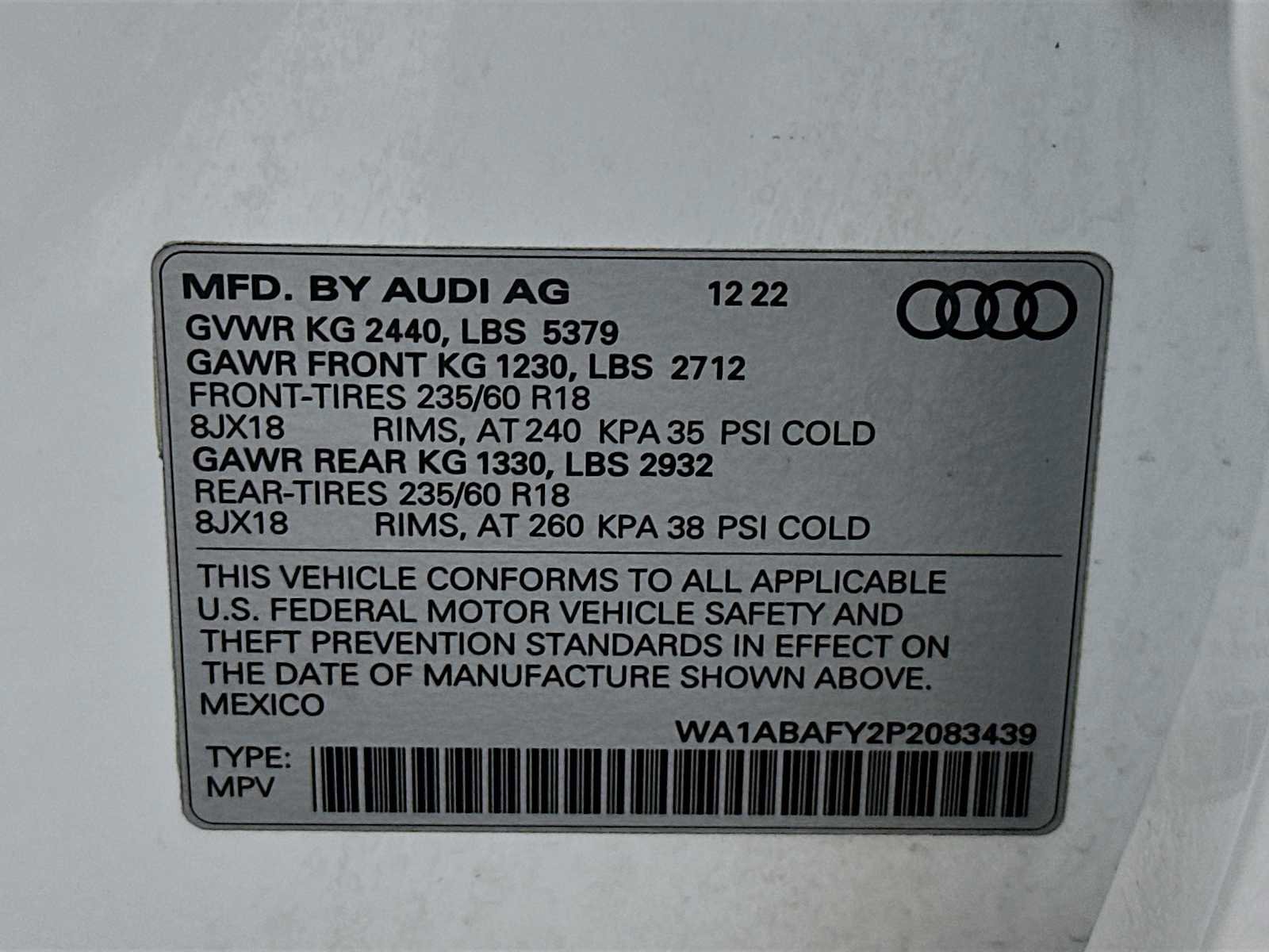 Certified 2023 Audi Q5 2.0T Premium w/ Convenience Package image 30