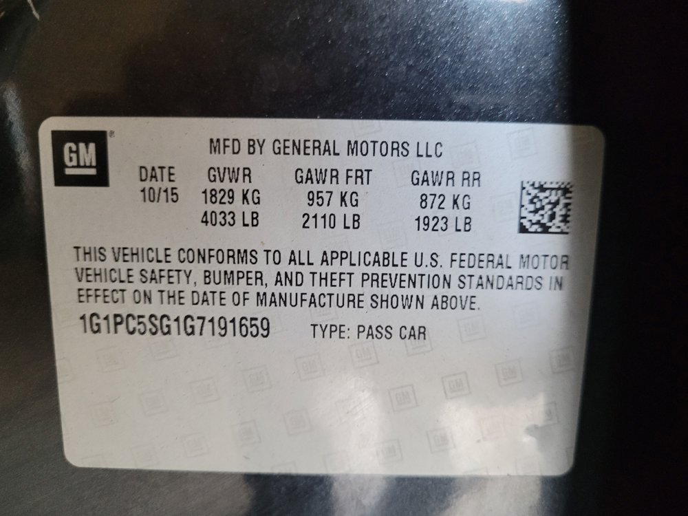 Used 2016 Chevrolet Cruze LS FWD image 33