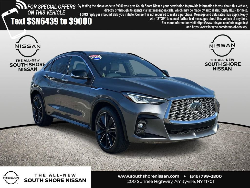 Used 2025 INFINITI QX55 Luxe AWD/4WD image 1