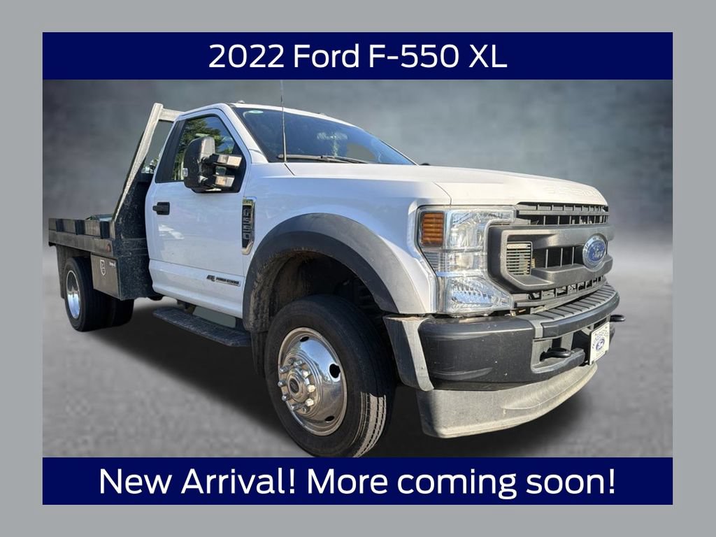 Used 2022 Ford F550 4x4 Regular Cab Super Duty w/ Power Equipment Group video 1