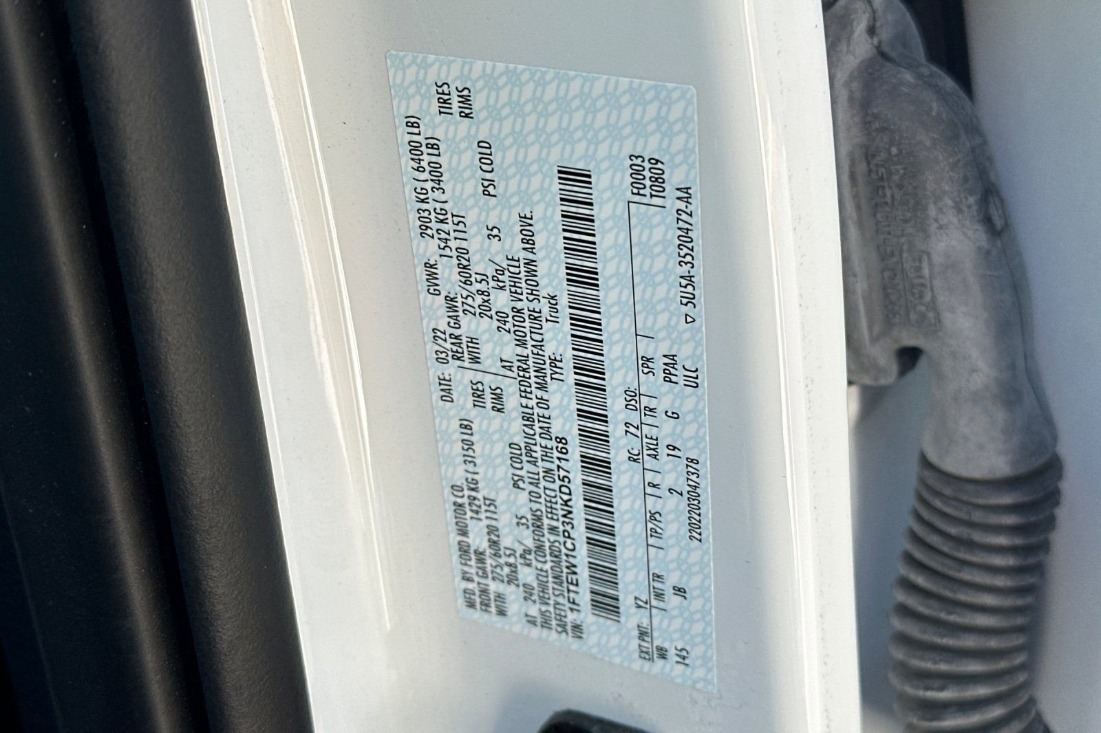 Used 2022 Ford F150 XL w/ STX Appearance Package image 23