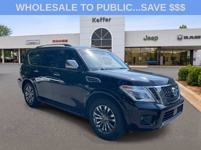 Used 2019 Nissan Armada Platinum w/ Captain's Chairs Package AWD/4WD image 2